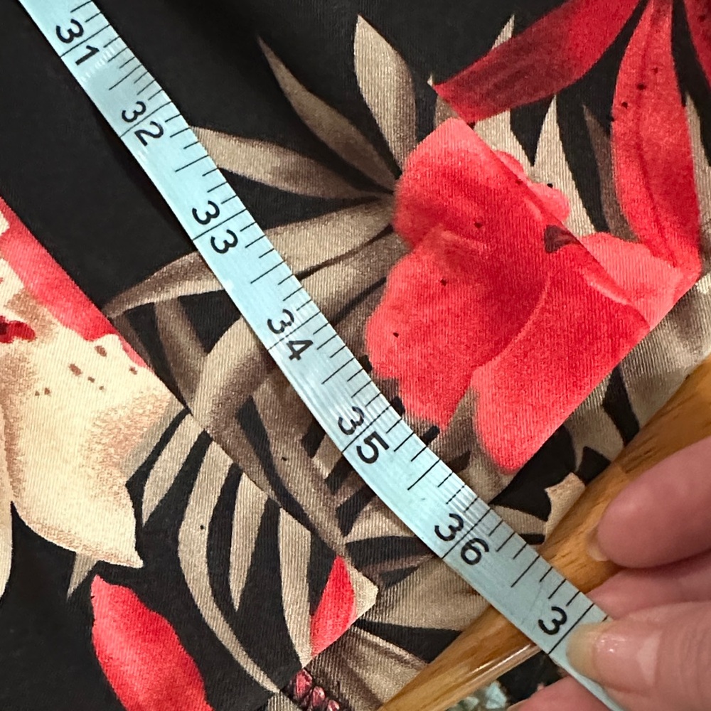 EUC Tropical Floral Midi Dress - Picture 13 of 13
